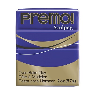 Sculpey Premo Premium Polymer Clay Purple 2 Oz. [Pack Of 5] (5PK-PE02-5513)