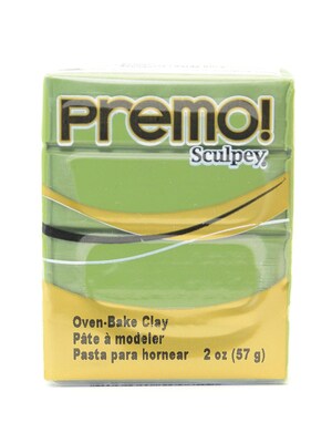 Sculpey Premo Premium Polymer Clay Spanish Olive 2 Oz. [Pack Of 5] (5PK-PE02-5007)
