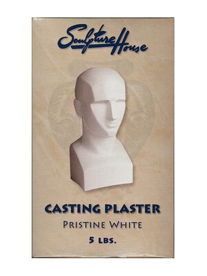 Sculpture House Pristine White Casting Plaster 5 Lb. (860D)