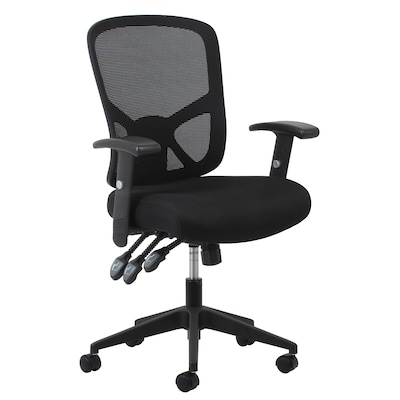 Essentials by OFM ESS-3050 Mesh Task Chair Adjustable Arms, Black