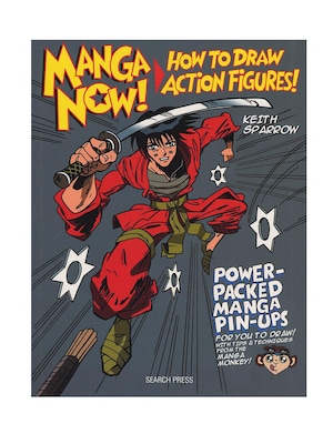 Search Press Manga Now! How To Draw Action Figures Each (9781782210788)