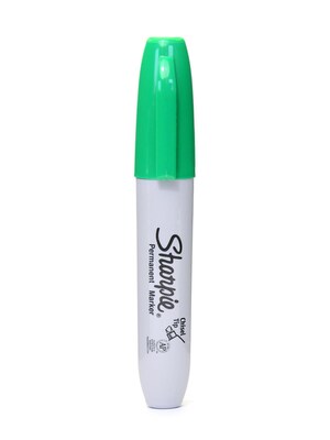 Sharpie Permanent Markers, Fine Tip, Orange, 12/Pack (30006