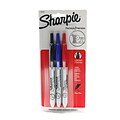 Sharpie Retractable Markers Blue, Red, Black Ultra Fine Tip Pack Of 3 [Pack Of 3] (3PK-1735794)