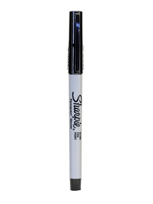 Sharpie Permanent Markers, Ultra Fine Tip, Black, 24/Pack (79220-PK24)