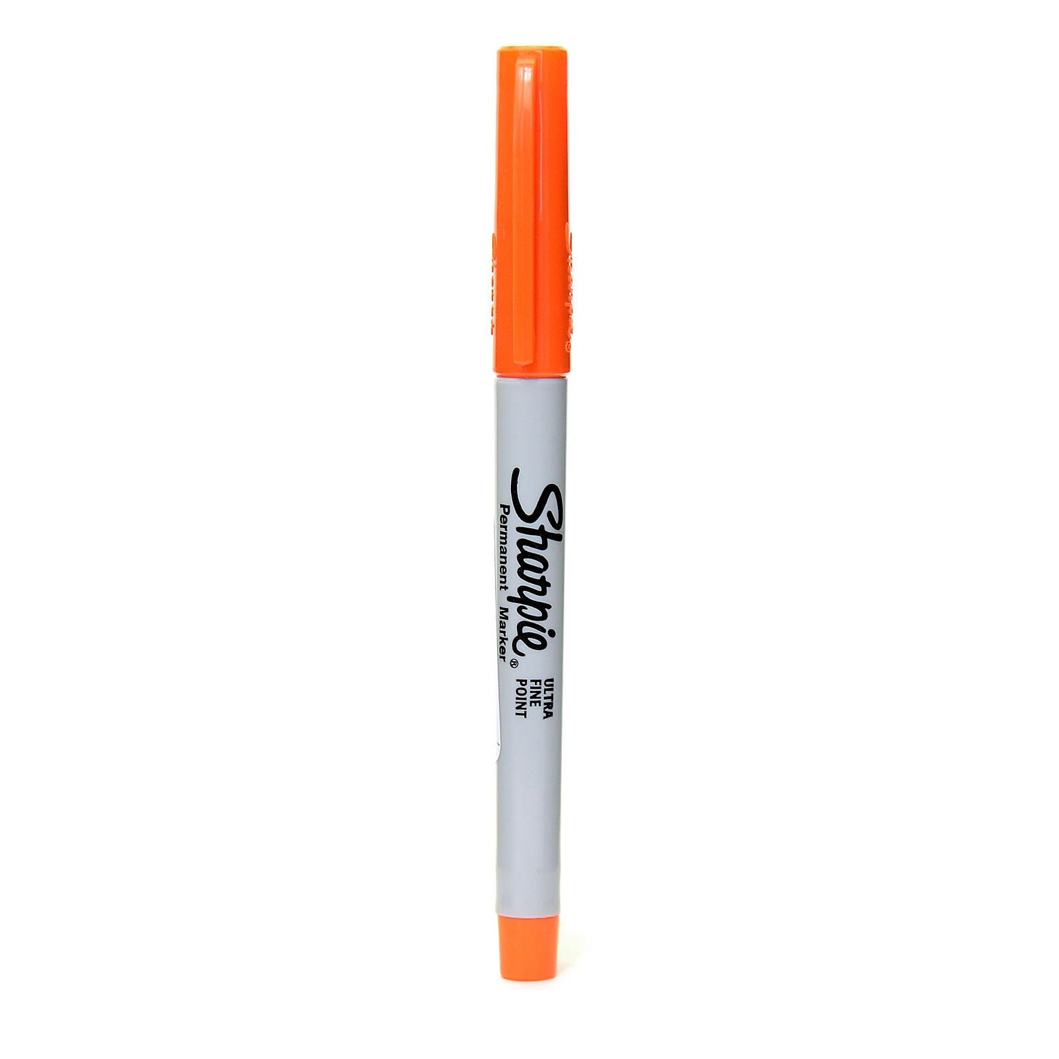 Sharpie Permanent Markers, Ultra Fine Tip, Orange, 24/Pack (86938-PK24)