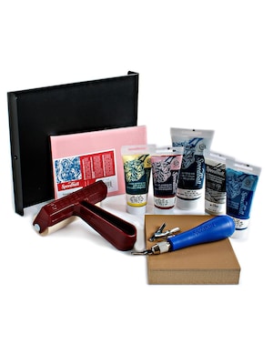 Speedball Deluxe Block Printing Kit Lino Print Kit (3472)