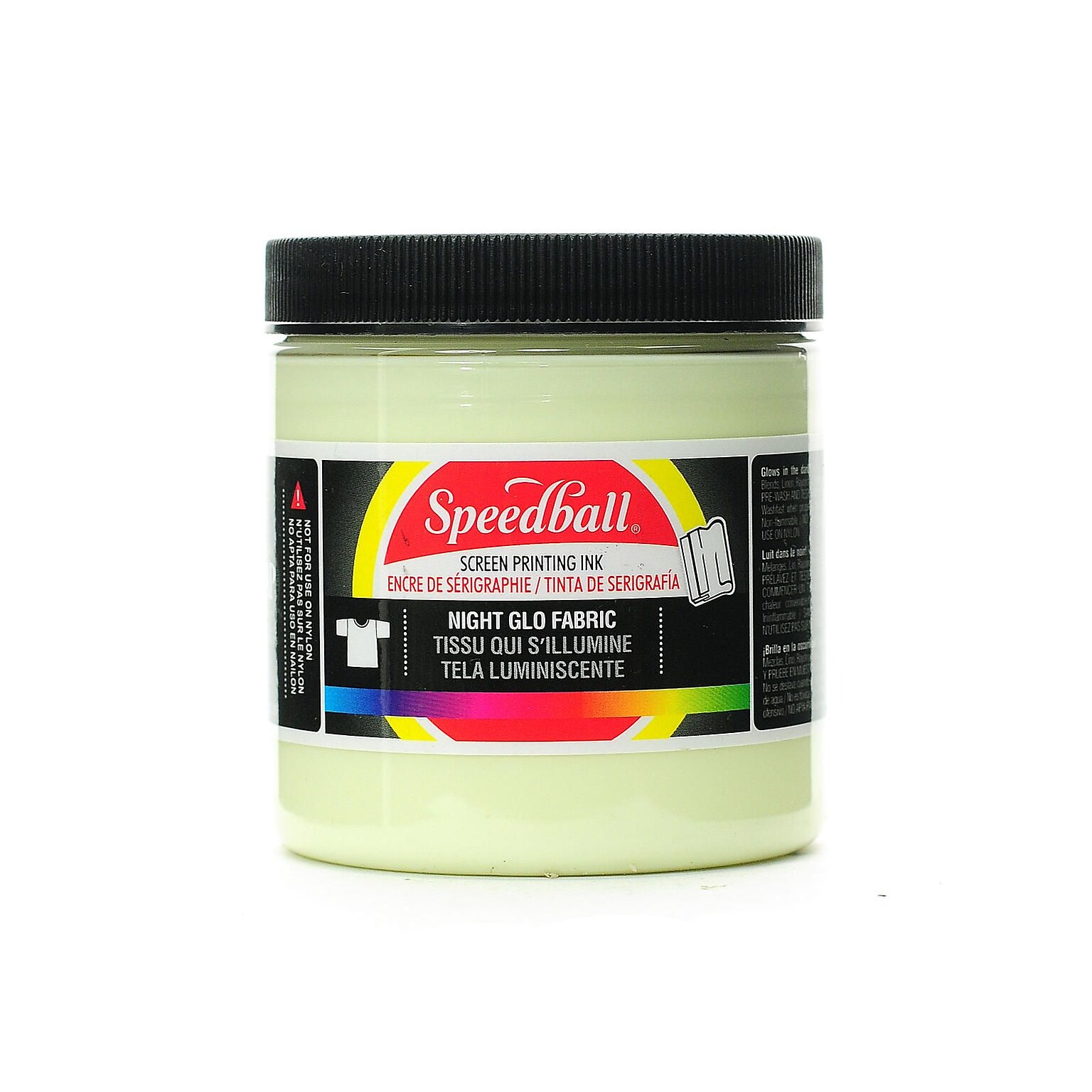 Speedball Fabric Screen Printing Ink Night Glo Original 8 Oz. (47523)