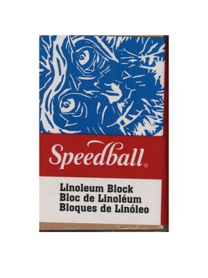 Speedball Linoleum Blocks 2 In. X 3 In. [Pack Of 12] (12PK-4303)