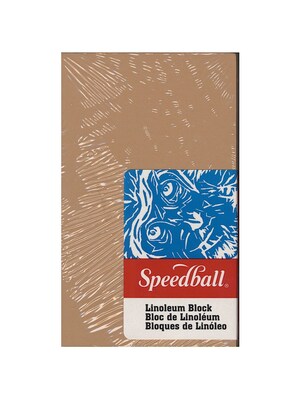 Speedball Linoleum Blocks 3 In. X 5 In. [Pack Of 12] (12PK-4306)