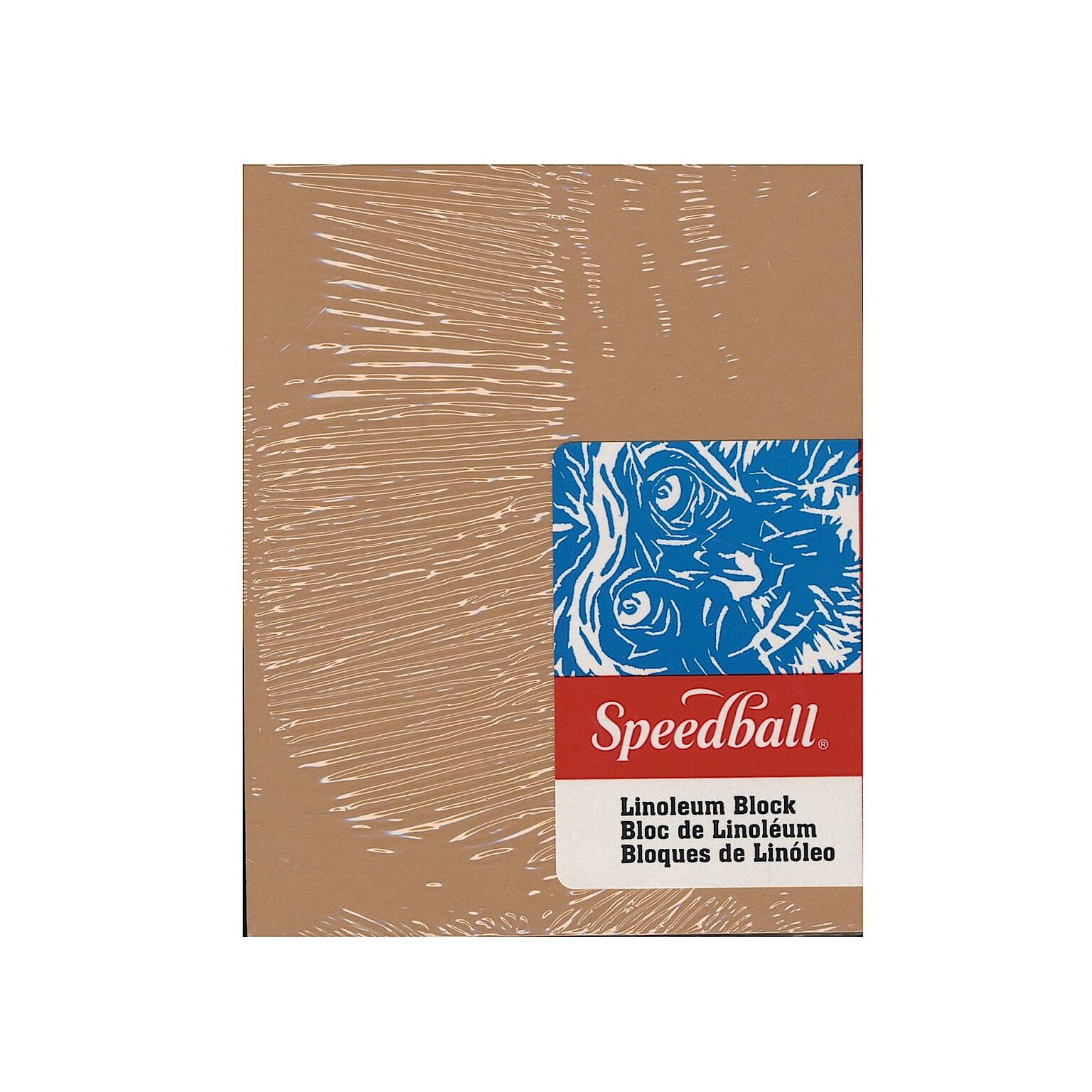 Speedball Linoleum Blocks 4 In. X 5 In. [Pack Of 6] (6PK-4307)