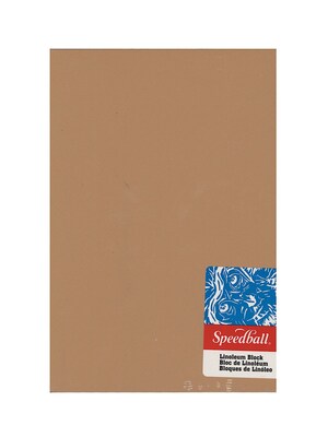 Speedball Linoleum Blocks 6 In. X 9 In. [Pack Of 3] (3PK-4312)