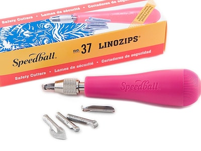Speedball Linoleum Cutter With Handle Assortments No. 37 (4137)
