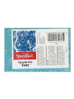 Speedball Speedy-Cut Easy Blocks 3 In. X 4 1/2 In. [Pack Of 6] (6PK-4201)