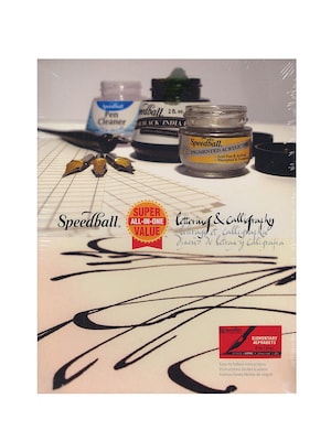 Speedball Super Value Lettering  And  Calligraphy Kit Calligraphy Kit (3060)