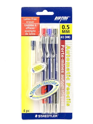 Staedtler Riptide Mechanical Pencil Sets 0.5 Mm Set Of 3 [Pack Of 8] (8PK-984 05ABK3)