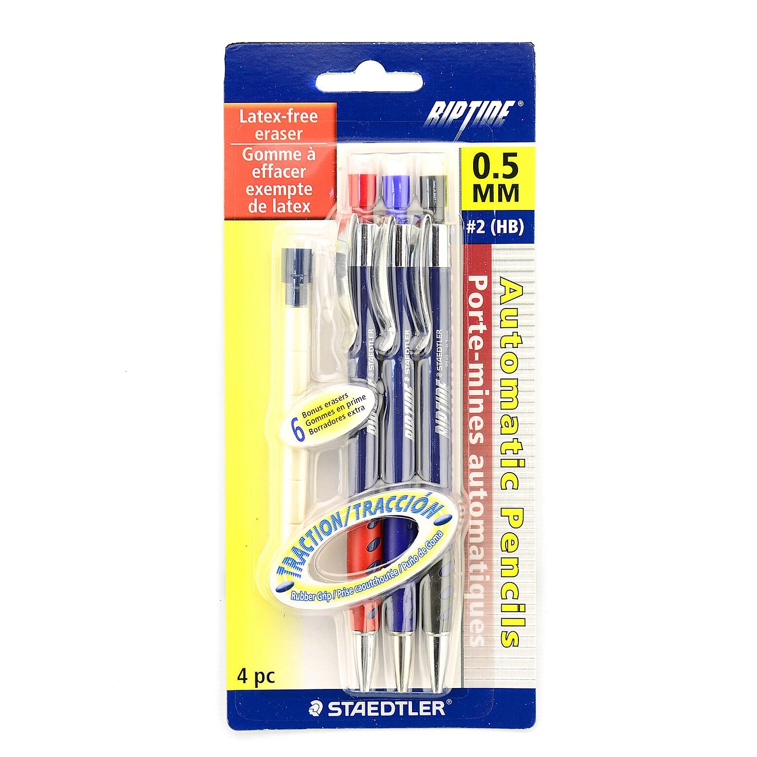 Staedtler Riptide Mechanical Pencil Sets 0.5 Mm Set Of 3 [Pack Of 8] (8PK-984 05ABK3)