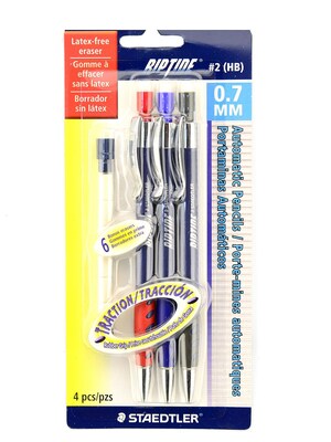 Staedtler Riptide Mechanical Pencil Sets 0.7 Mm Set Of 3 [Pack Of 8] (8PK-984 07ABK3)