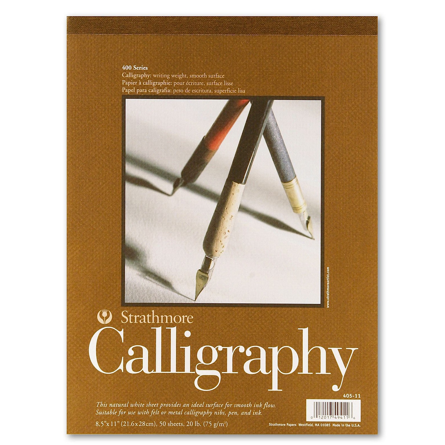 Strathmore 400 Series Calligraphy Pad Pad Of 50 [Pack Of 3] (3PK-405-11-1)