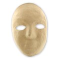 The Chenille Kraft Company Paper Mache Masks Full Mask 8 In. X 6 In. Each [Pack Of 6] (6PK-4190)