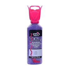 Tulip Glitter Dimensional Fabric Paint Violet 1 1/4 Oz. [Pack Of 6] (6PK-31117)