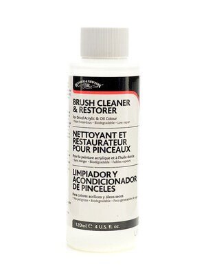 Winsor and Newton Brush Cleaner & Restorer 120 Ml [Pack Of 2] (2PK-3230895)