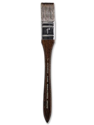 Winsor  And  Newton Monarch Brushes 1 In. Glazing/ Varnishing Short Handle (5507125)