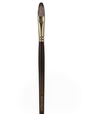 Winsor  And  Newton Monarch Brushes 10 Filbert Long Handle (5504010)