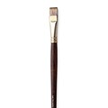 Winsor  And  Newton Monarch Brushes 14 Flat/Bright Long Handle (5501014)
