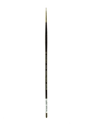 Winsor  And  Newton Monarch Brushes 2/0 Round Long Handle (5503020)
