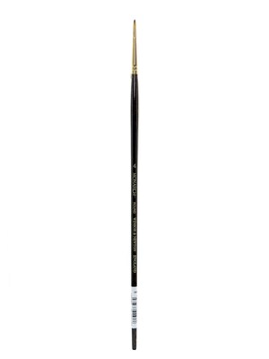 Winsor  And  Newton Monarch Brushes 4 Round Long Handle (5503004)