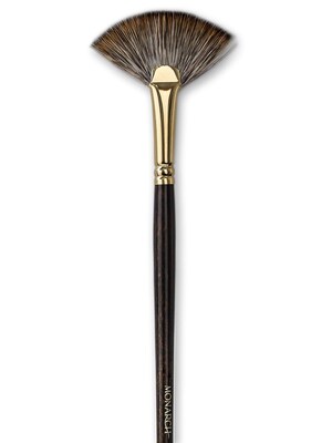Winsor  And  Newton Monarch Brushes 6 Fan Long Handle (5506006)