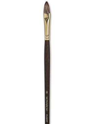 Winsor  And  Newton Monarch Brushes 8 Filbert Long Handle (5504008)