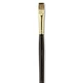 Winsor  And  Newton Monarch Brushes 8 Flat/Bright Long Handle (5501008)