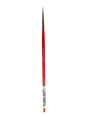 Winsor  And  Newton Sceptre Gold Ii Short Handled Brushes 0 Round 101 (5181700)