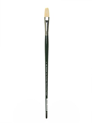 Winsor  And  Newton Winton Hog Brushes 8 Long Flat (5974708)