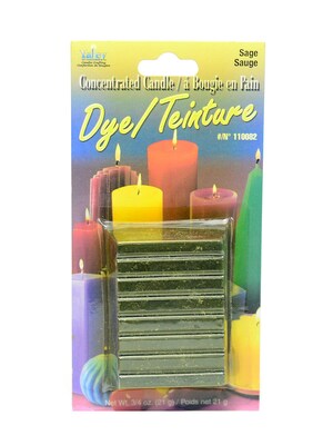 Yaley Dye Blocks 3/4 Oz. Sage [Pack Of 6] (6PK-110082)