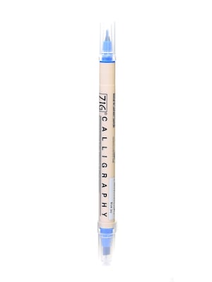 Zig Memory System Twin Tip Calligraphy Pen Blue Jay [Pack Of 12] (12PK-MS3400/32)