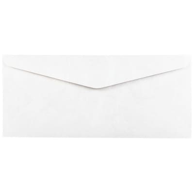 JAM Paper #10 Business Envelope, 4 1/8 x 9 1/2, White, 250/Box (2131077I)