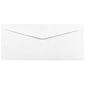 JAM Paper #10 Business Envelope, 4 1/8" x 9 1/2", White, 250/Box (2131077I)