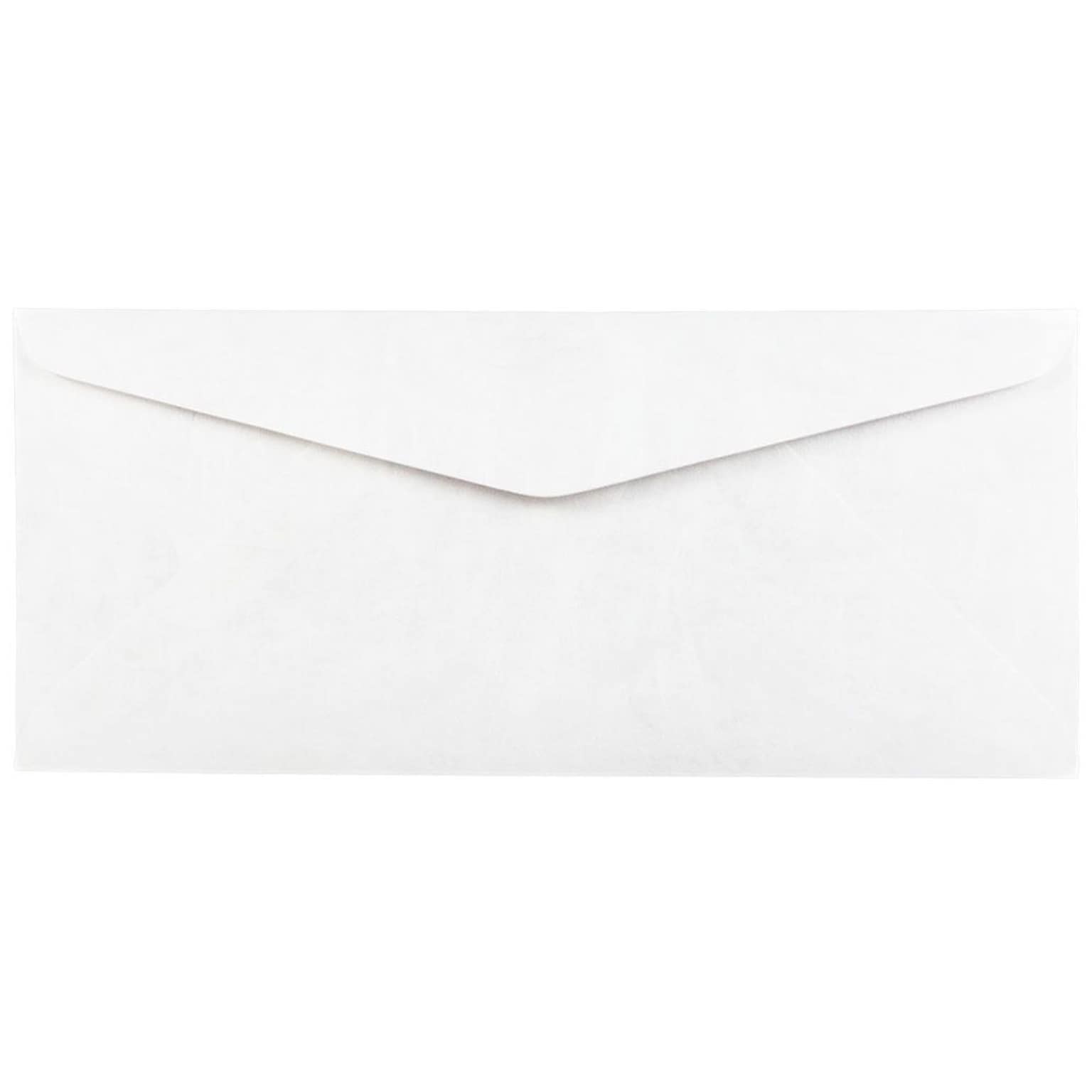 JAM Paper #10 Tyvek Business Envelope, 4 1/8 x 9 1/2, White, 25/Pack (2131077)