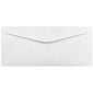 JAM Paper #11 Tear-Proof Envelopes, 4.5 x 10.375, White, 50/Pack (2131078C)