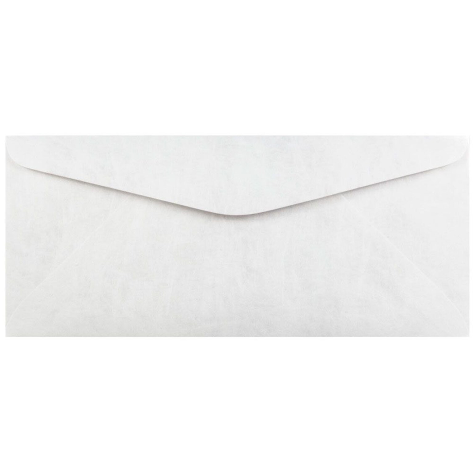 JAM Paper Tyvek #11 Document Envelope 4 1/2 x 10 3/8, White, 500/Box (2131078D)