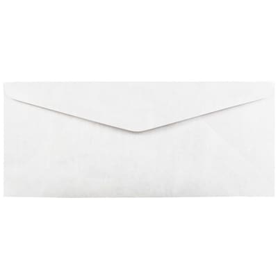 JAM Paper® #14 Tyvek Tear-Proof Envelopes, 5 x 11.5, White, 250/Box (2131079I)