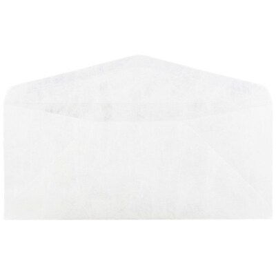 JAM Paper® #14 Tear-Proof Envelopes, 5 x 11.5, White, 25/Pack (2131079)