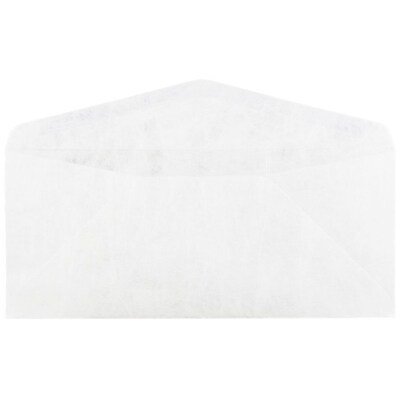 JAM Paper  Peel & Seal #14, Tear-Proof Envelopes, 5 x 11.5, White, 50/Pack (2131079C)