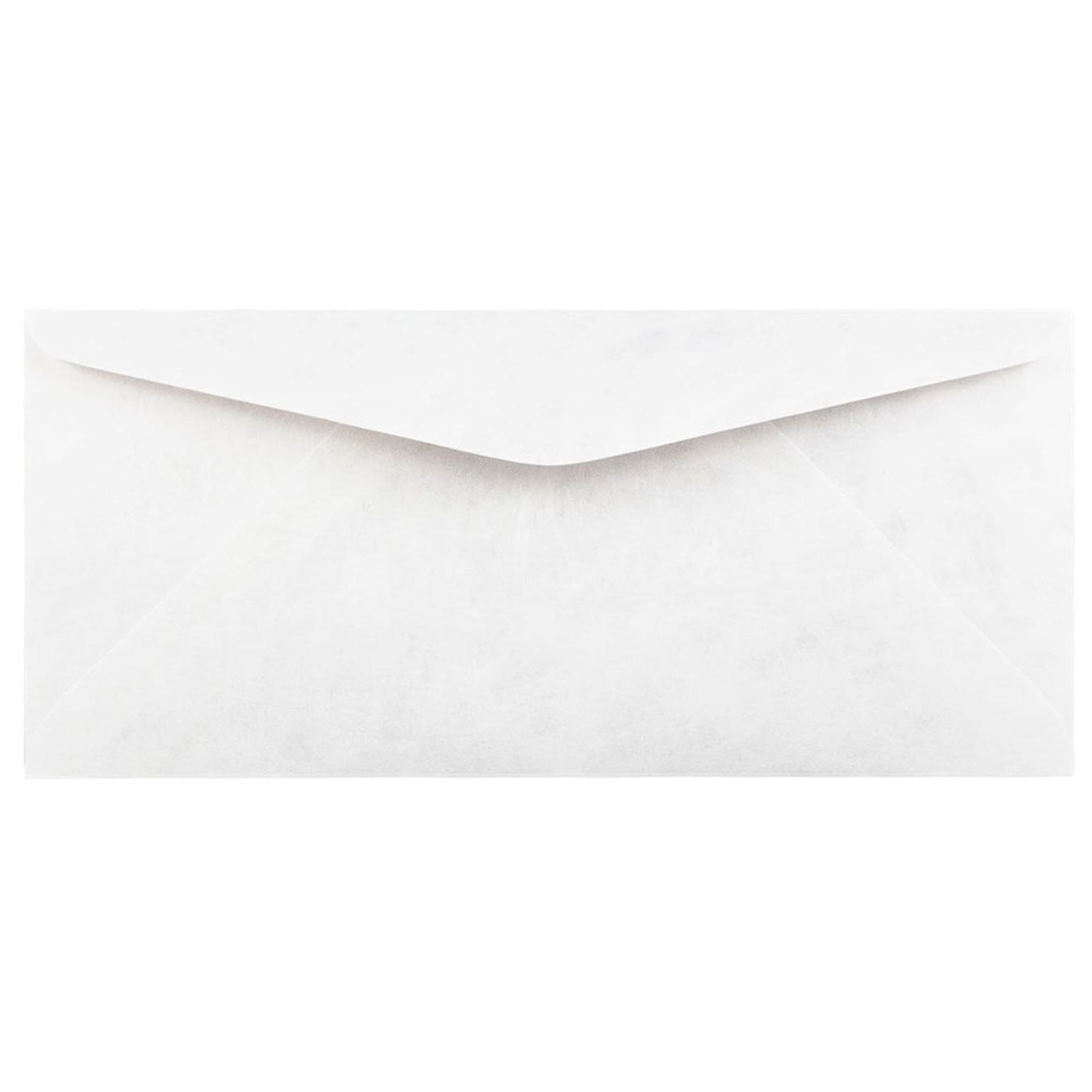 JAM Paper #9 Tear-Proof Envelopes, 3.875 x 8.875, White, 25/Pack (2131080)