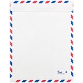 JAM Paper 10 x 13 Tear-Proof Open End Catalog Envelopes, White Airmail, 25/Pack (2131101)