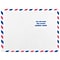 JAM Paper 9 x 12 Tear-Proof Open End Catalog Envelopes, White Airmail, 25/Pack (2131102)