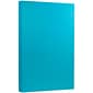 JAM Paper® 8 1/2" x 14" Legal Size Recycled Cardstock, Brite Hue Blue, 50/Pack (16730932)