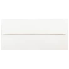 JAM Paper 3.875 x 8.125 Foil Lined Invitation Envelopes, White with Red Foil, 25/Pack (32430261)